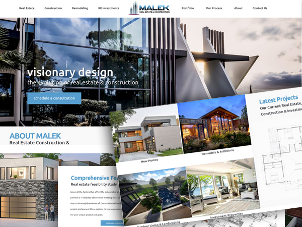 Home Construction, Remodeling, Landscape Contractor Website Design and Development in San Diego.